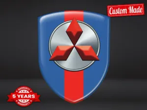 Mitsubishi Autodekor Stern Robust Professionell Aufkleber